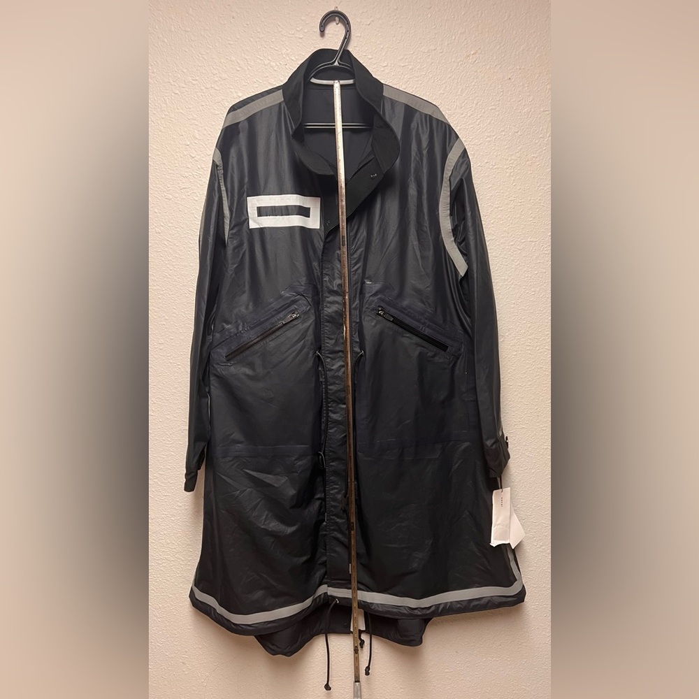 Sacai X Clot Inside Out Seam Bonded Coat Size 4 (Medium) Retail $1495 NWT - Picture 6 of 7